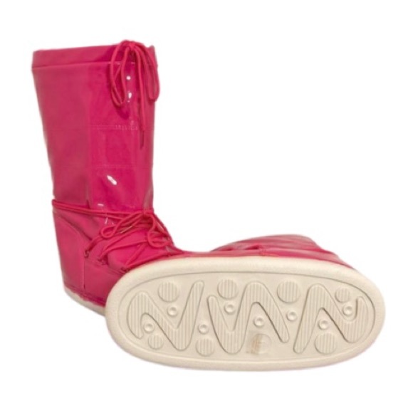 Cape Robbin Pink Snowbell Patent Cold Weather Boots - Size 9 - Picture 9 of 13
